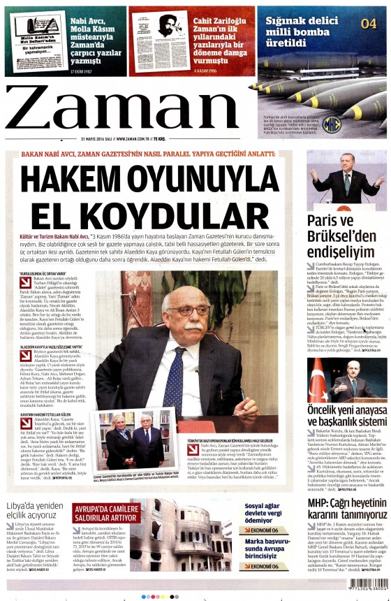 Bakan Nabi Avcı'dan Zaman Gazetesi iddiası - Resim : 1